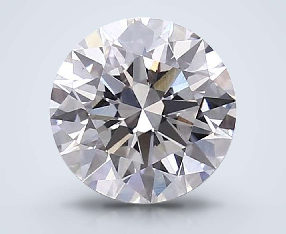 2.11ct G VS1 Rare Carat Ideal Cut Round Lab Grown Diamond