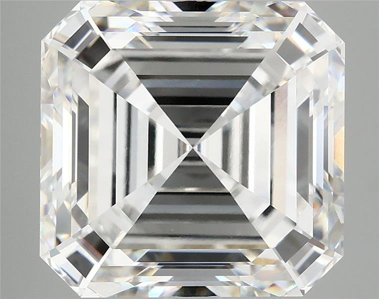 8.08ct F VVS2 Excellent Cut Asscher Lab Grown Diamond
