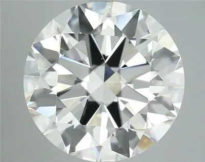 7.01ct I SI1 Rare Carat Ideal Cut Round Diamond