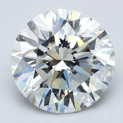 4.01ct H VS2 Very Good Cut Round Diamond
