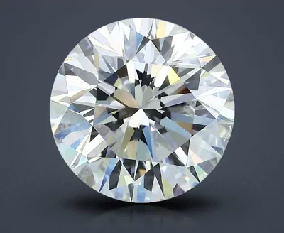 4.01ct H VS2 Very Good Cut Round Diamond