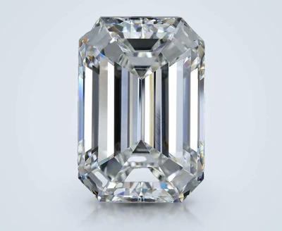 17.05ct H VS1 Rare Carat Ideal Cut Emerald Diamond