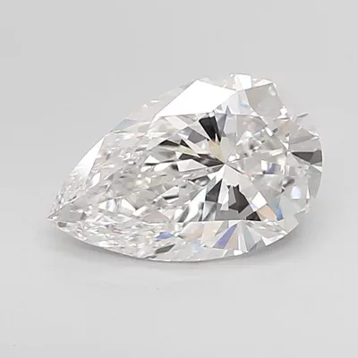 2.03ct E VS1 Rare Carat Ideal Cut Pear Lab Grown Diamond