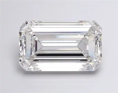 9.56ct G SI1 Very Good Cut Emerald Lab Grown Diamond