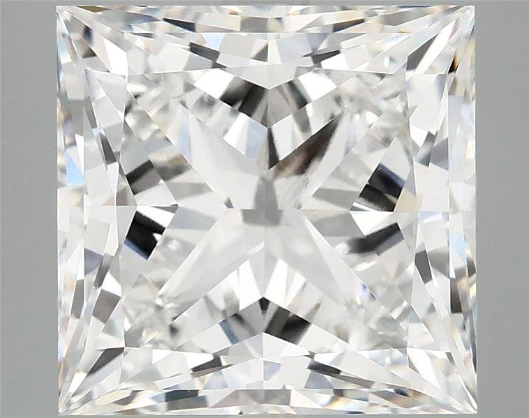 7.15ct E VVS2 Rare Carat Ideal Cut Princess Lab Grown Diamond