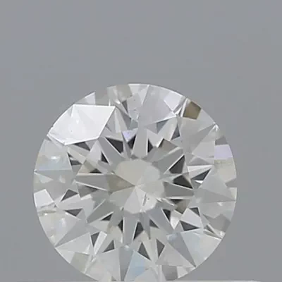 0.37ct I SI1 Rare Carat Ideal Cut Round Diamond