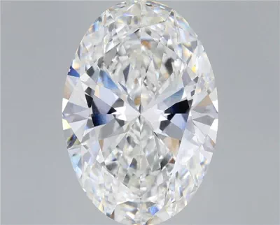 12.55ct F VS1 Rare Carat Ideal Cut Oval Lab Grown Diamond