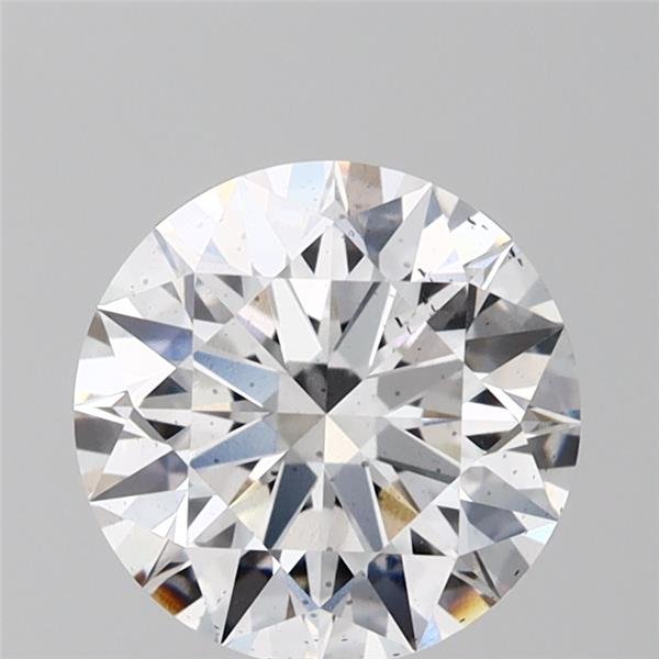 2.12ct F SI1 Rare Carat Ideal Cut Round Lab Grown Diamond