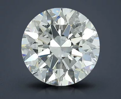 3.21ct H VS1 Rare Carat Ideal Cut Round Diamond