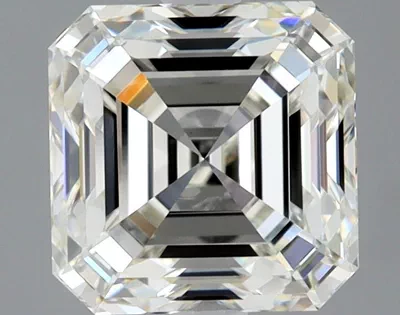 2.21ct J VS1 Rare Carat Ideal Cut Asscher Diamond