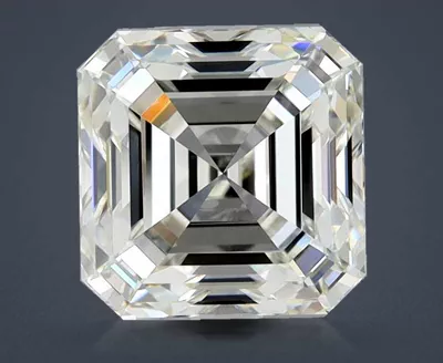 2.21ct J VS1 Rare Carat Ideal Cut Asscher Diamond