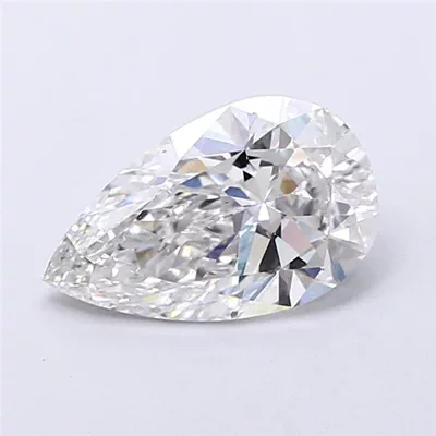 1.00ct E VS2 Very Good Cut Pear Lab Grown Diamond