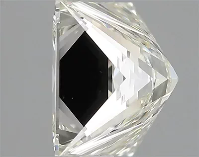 3.04ct J VVS2 Rare Carat Ideal Cut Princess Diamond