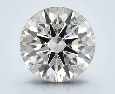 1.36ct F SI1 Rare Carat Ideal Cut Round Lab Grown Diamond