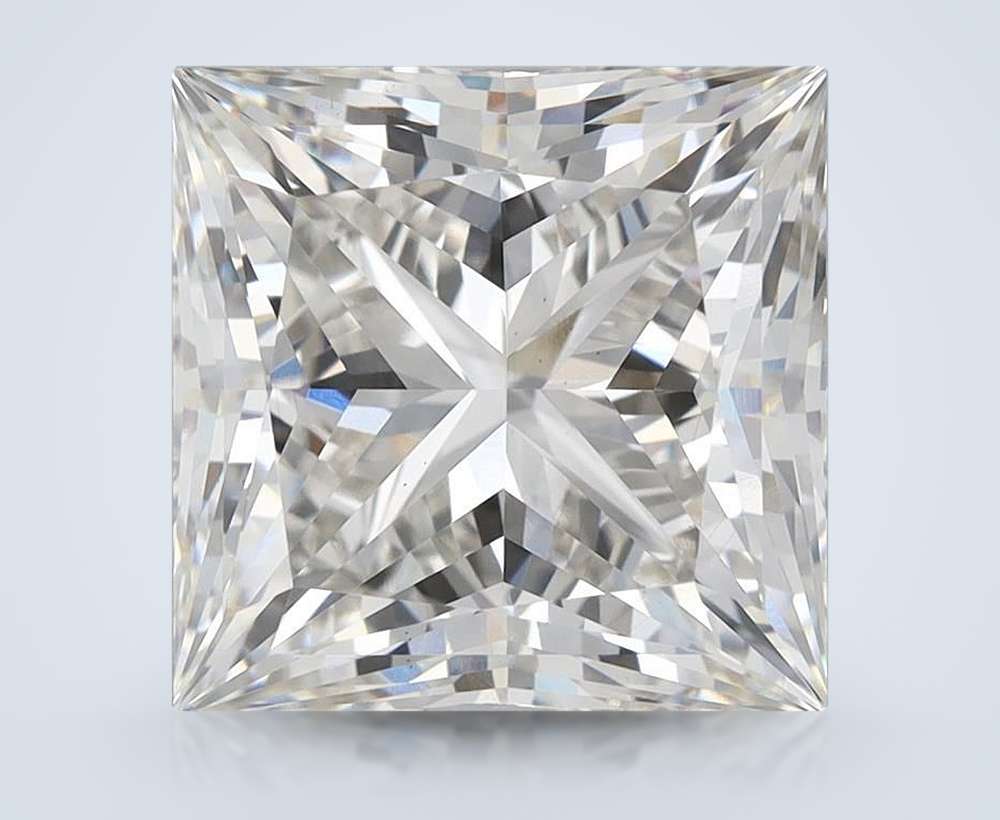7.16ct H VS1 Rare Carat Ideal Cut Princess Lab Grown Diamond