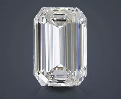 0.50ct J VVS1 Very Good Cut Emerald Diamond