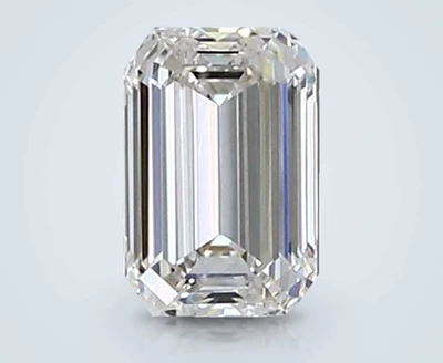 0.50ct J VVS1 Very Good Cut Emerald Diamond