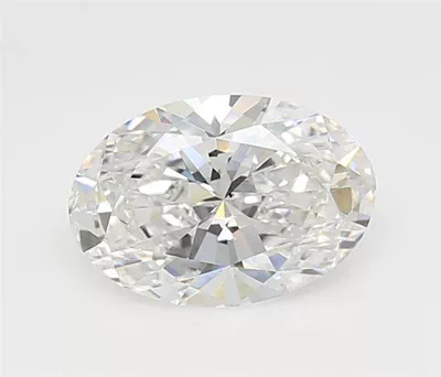 1.13ct F VS1 Rare Carat Ideal Cut Oval Lab Grown Diamond