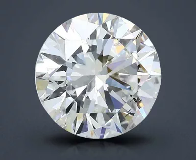 3.15ct J SI2 Excellent Cut Round Diamond