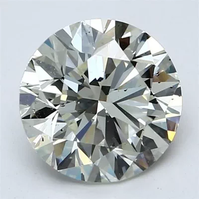 2.50ct K SI2 Rare Carat Ideal Cut Round Diamond