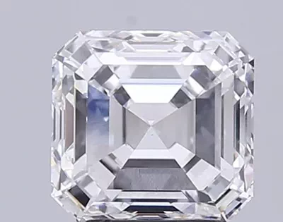 4.01ct D VS1 Very Good Cut Asscher Lab Grown Diamond
