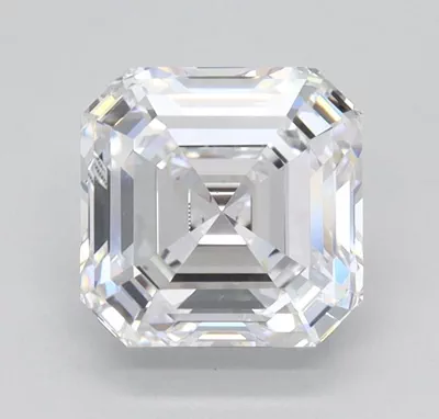 1.51ct D VS2 Rare Carat Ideal Cut Asscher Lab Grown Diamond