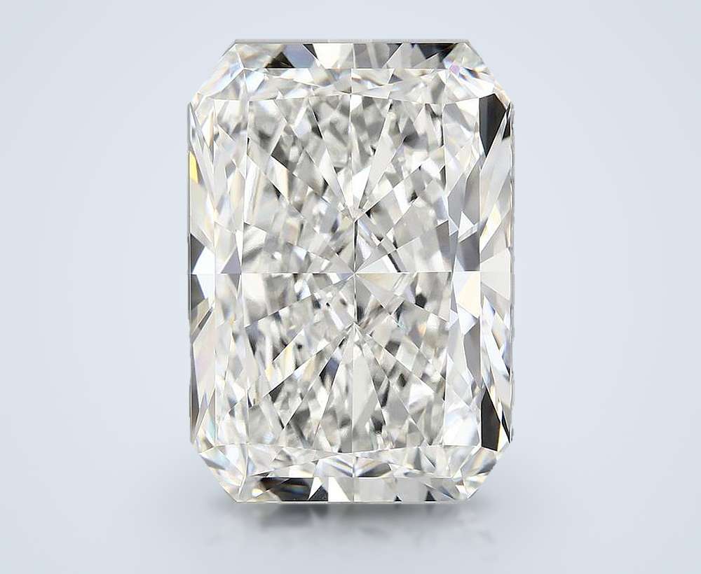 16.18ct F VVS2 Rare Carat Ideal Cut Radiant Lab Grown Diamond