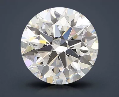 0.61ct H VS2 Rare Carat Ideal Cut Round Diamond