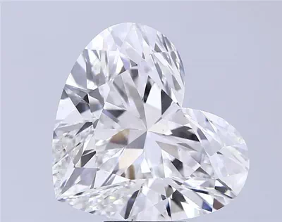 10.05ct F VS2 Rare Carat Ideal Cut Heart Lab Grown Diamond