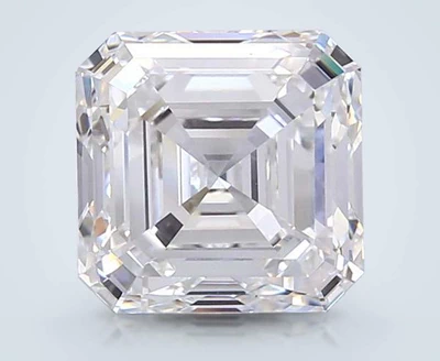 7.03ct E VVS2 Rare Carat Ideal Cut Asscher Lab Grown Diamond
