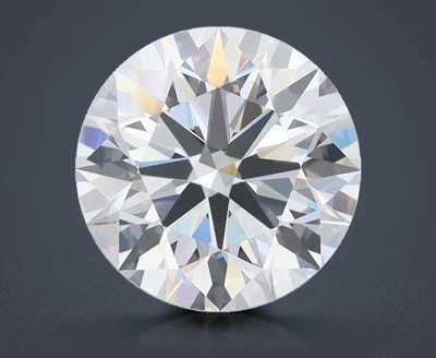 2.97ct E FL Rare Carat Ideal Cut Round Lab Grown Diamond