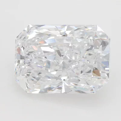 2.03ct D VVS1 Rare Carat Ideal Cut Radiant Lab Grown Diamond