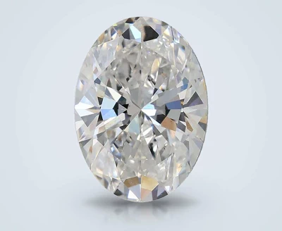 3.04ct E VS1 Rare Carat Ideal Cut Oval Lab Grown Diamond