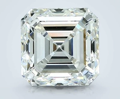 3.51ct H VS2 Excellent Cut Asscher Diamond