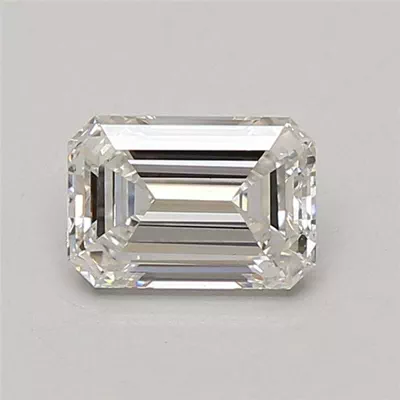 1.25ct E VS1 Rare Carat Ideal Cut Emerald Lab Grown Diamond