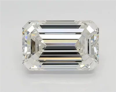 4.02ct G VS1 Rare Carat Ideal Cut Emerald Lab Grown Diamond
