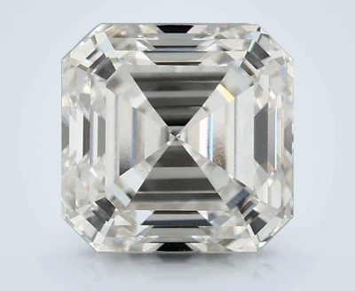 3.10ct E VVS2 Rare Carat Ideal Cut Asscher Lab Grown Diamond