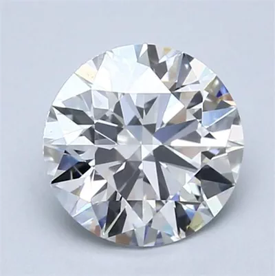 1.58ct D VS2 Rare Carat Ideal Cut Round Diamond