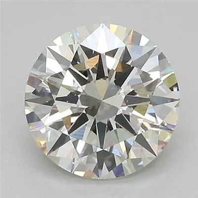 2.02ct J VS2 Excellent Cut Round Lab Grown Diamond