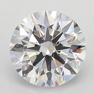 2.00ct E VVS2 Excellent Cut Round Lab Grown Diamond