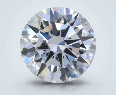 2.04ct F VVS2 Very Good Cut Round Lab Grown Diamond