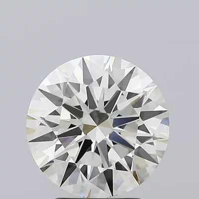 3.24ct J VS1 Rare Carat Ideal Cut Round Lab Grown Diamond