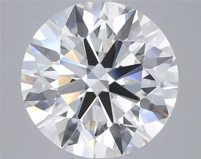 6.01ct J VS1 Rare Carat Ideal Cut Round Lab Grown Diamond