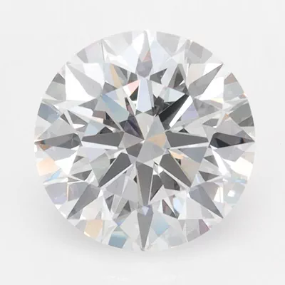 2.07ct D IF Rare Carat Ideal Cut Round Lab Grown Diamond
