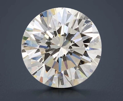 6.41ct H SI2 Very Good Cut Round Diamond