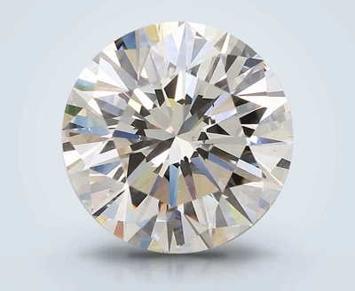 6.41ct H SI2 Very Good Cut Round Diamond