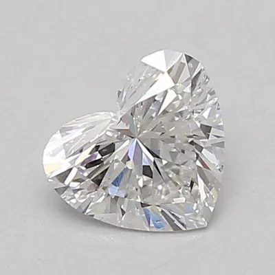 0.85ct D VS2 Very Good Cut Heart Lab Grown Diamond