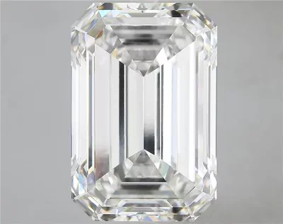 16.06ct F VVS2 Rare Carat Ideal Cut Emerald Lab Grown Diamond