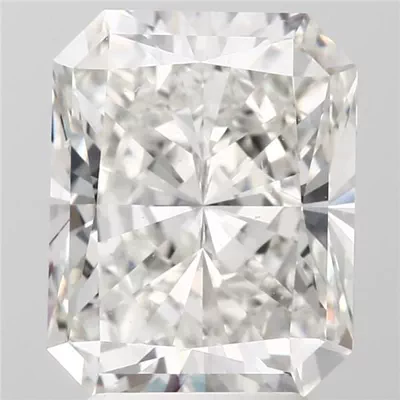 3.60ct I VS1 Rare Carat Ideal Cut Radiant Diamond