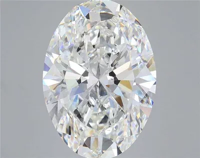 12.06ct F VVS2 Rare Carat Ideal Cut Oval Lab Grown Diamond